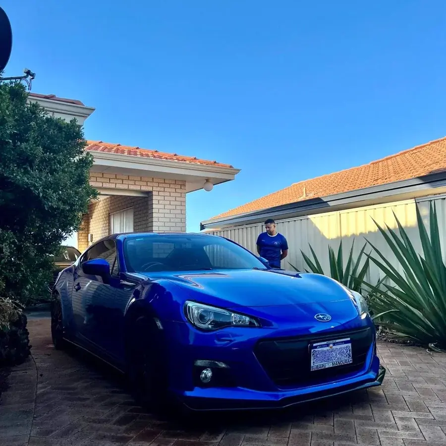 Car detailing result Subaru BRZ Perth