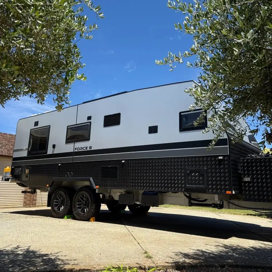 Caravan detailing Force 8 offroad Perth