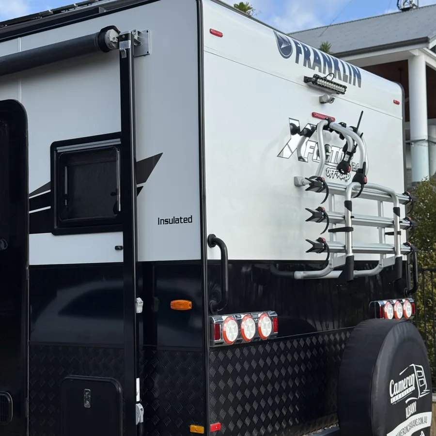 Caravan detailing result Franklin X-Factor off-road rear Fremantle Perth