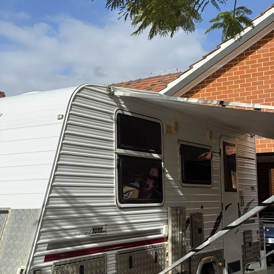 Caravan detailing result Aussie by Design Humpback Legend Perth