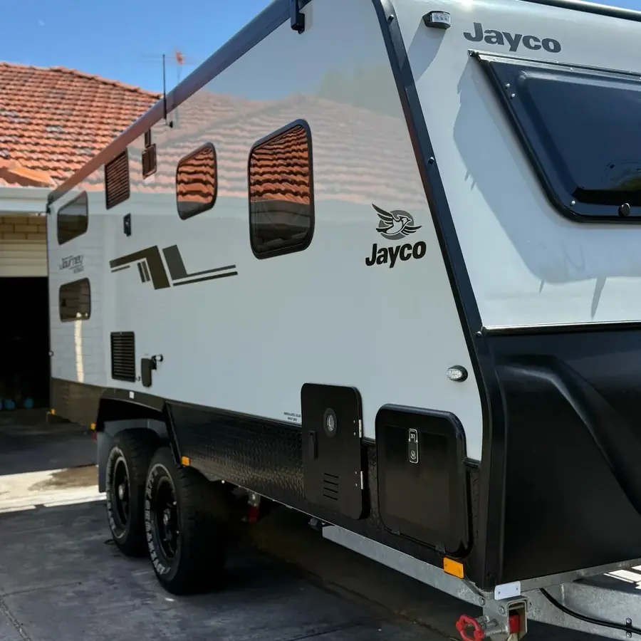 Caravan detailing result Jayco Journey Perth