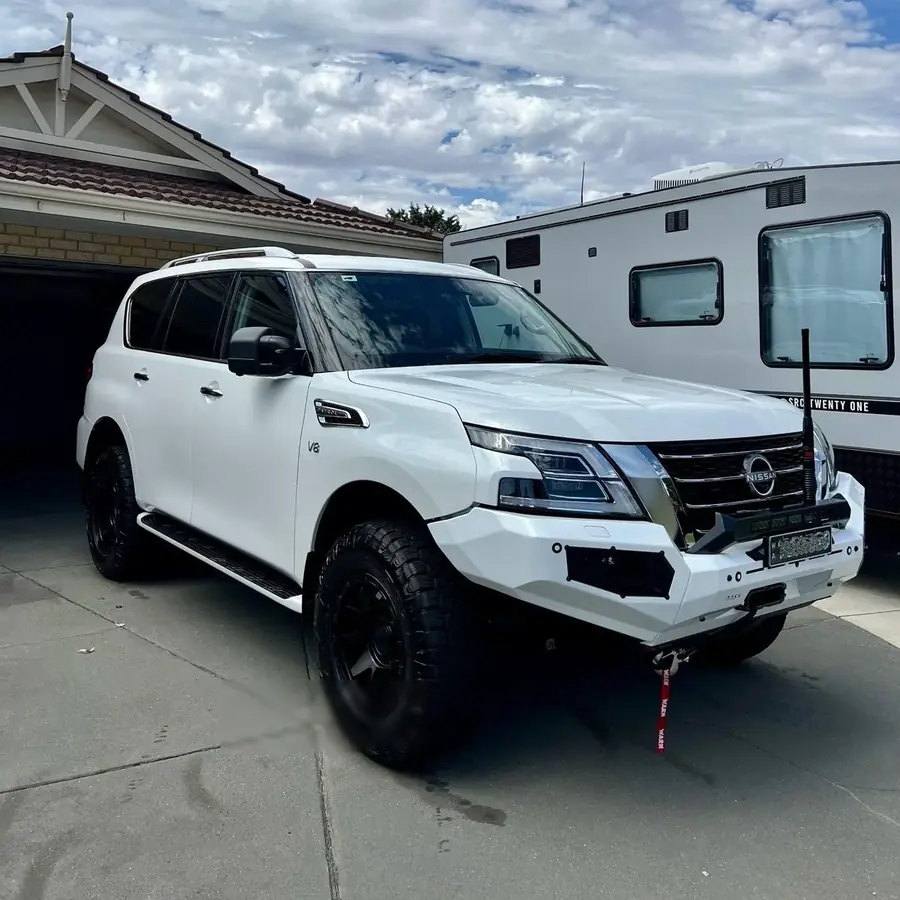 Ceramic coating result Nissan Patrol Perth