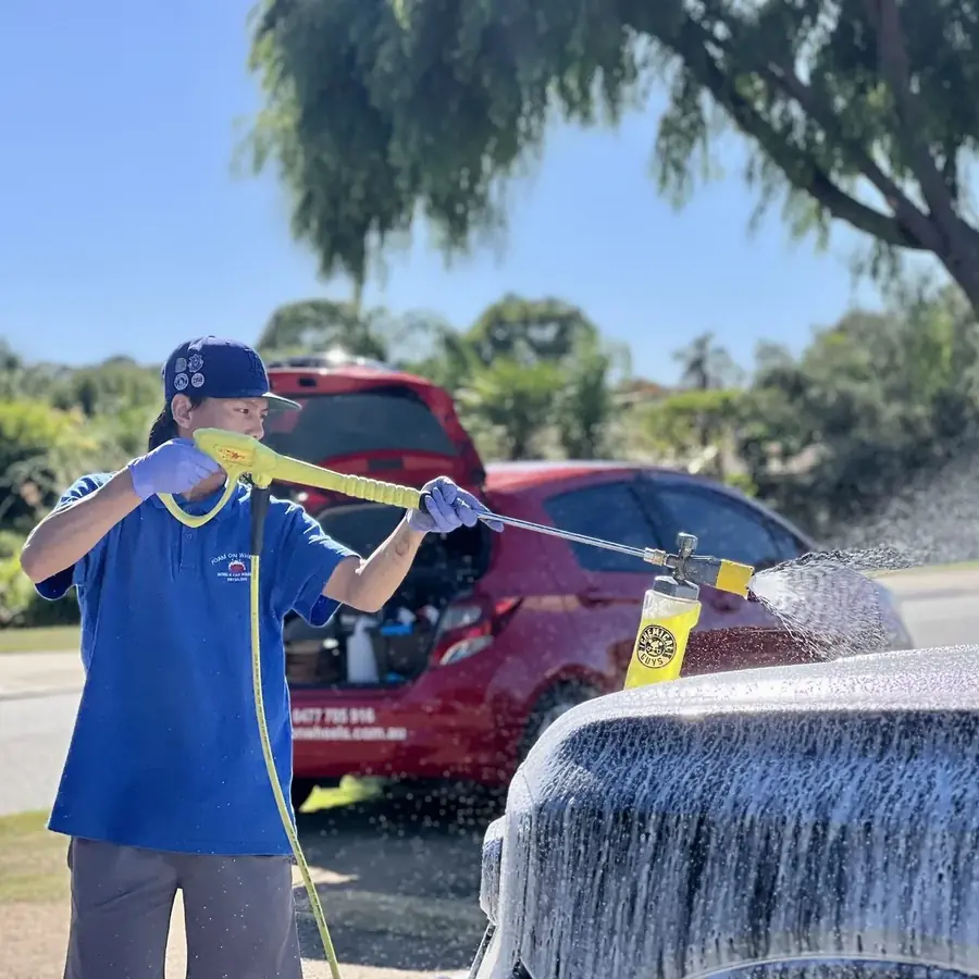 Mobile car detailing foam cannon SUV Perth