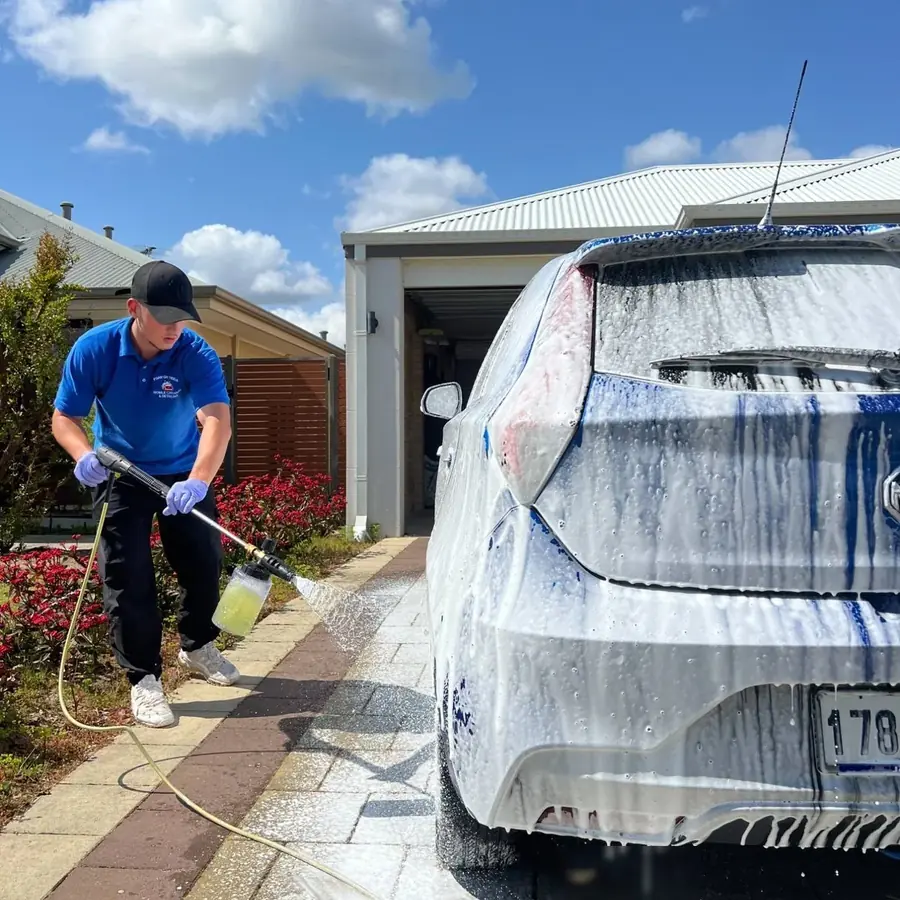 Mobile car detailing foam cannon wash Perth