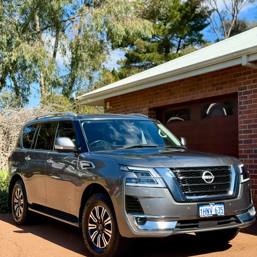 Paint correction result Nissan Patrol grey Perth